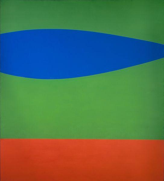 Red and Green Oil Logo - Ellsworth Kelly. Blue Green Red
