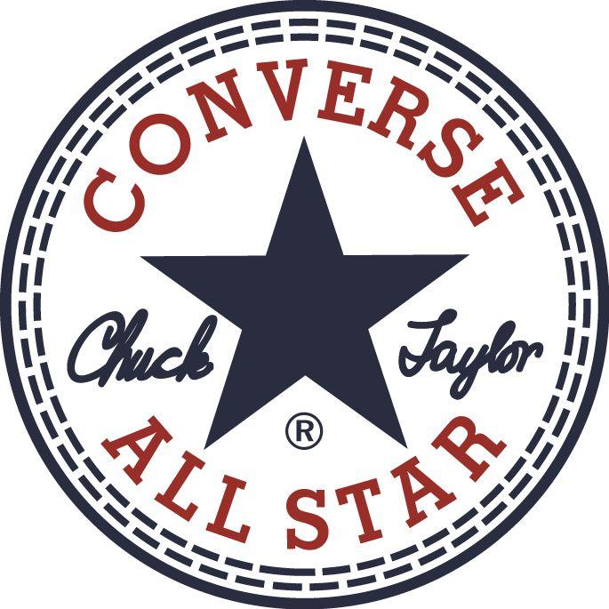 Red White and Black Star Logo - Converse all star logo | Logos | Punk, Converse all star, Converse logo
