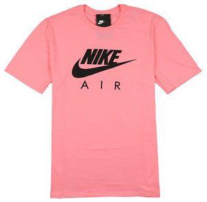 Pink Nike Logo - NIKE Air Max Logo T-Shirt sz 2XL XX-Large Bright Pink Black Max ...
