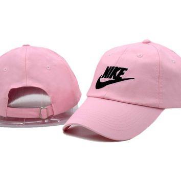 Pink Nike Logo - Pink Nike Authentic Dri FIT Low Profile From Fantasy
