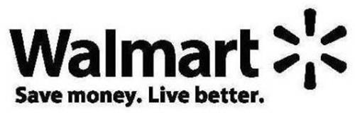 Walmart.com Save Money Live Better Logo - WALMART SAVE MONEY. LIVE BETTER. Trademark of Walmart Apollo, LLC