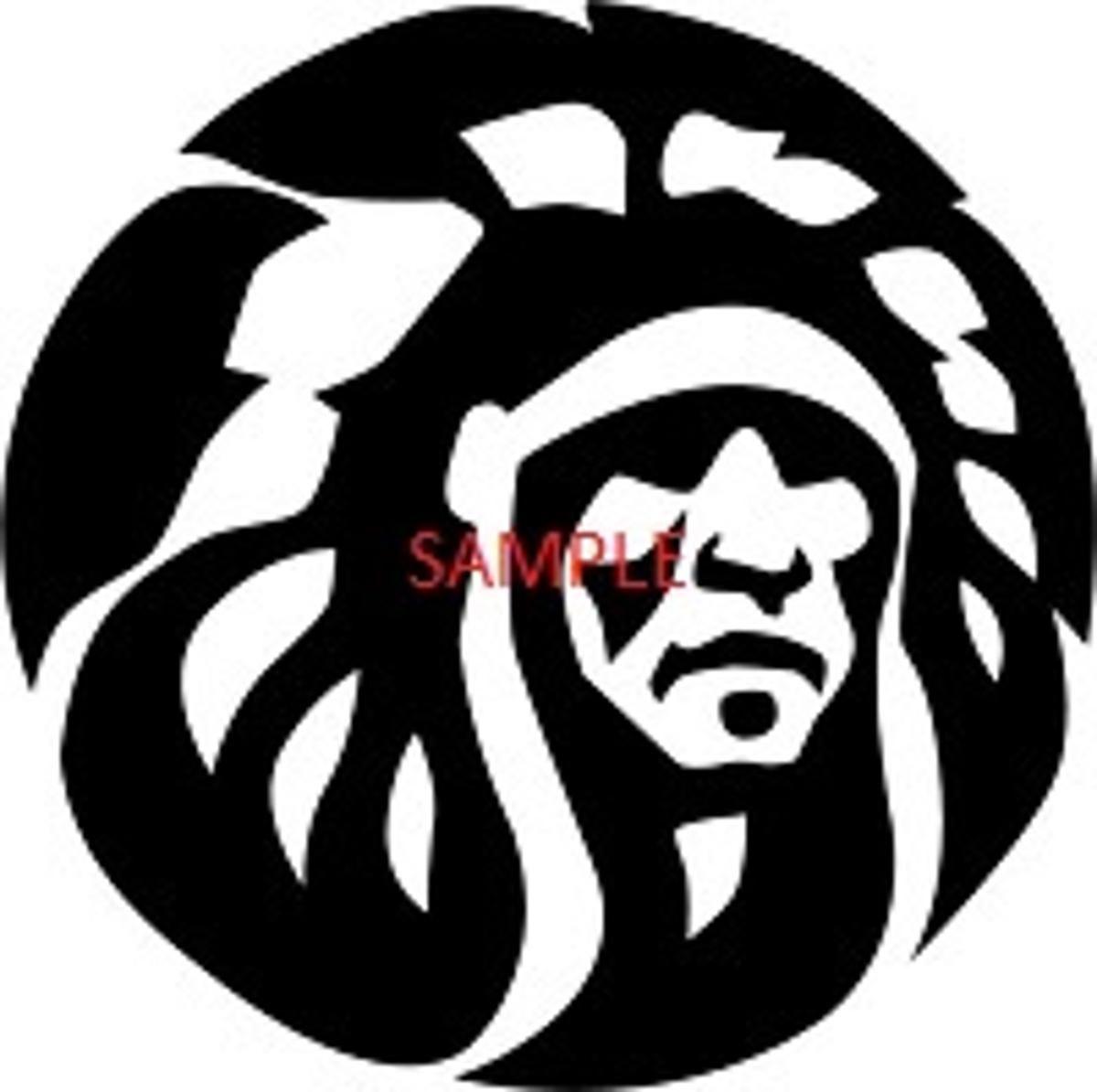 American Red Indian Logo - NATIVE AMERICAN CIRCLE CROSS STITCH CHART. Craftsy. Scroll saw
