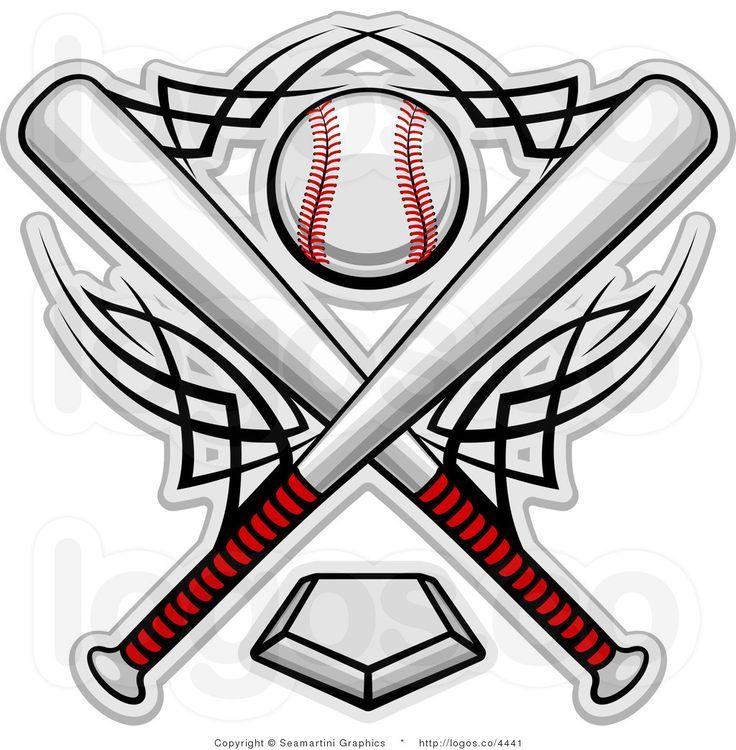 Baseball Crossed Bats Logo - Softball Bats Crossed | Free download best Softball Bats Crossed on ...