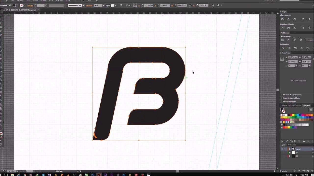 Bf Logo - BF Logo Tutorial - YouTube