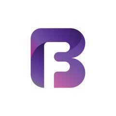 Bf Logo - BF Logo or FB Logo this stock vector and explore similar
