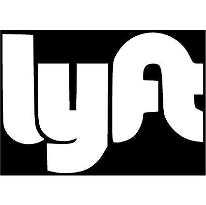 Lyft Logo - Amazon.com: LYFT Logo Vinyl Sticker Decal (6
