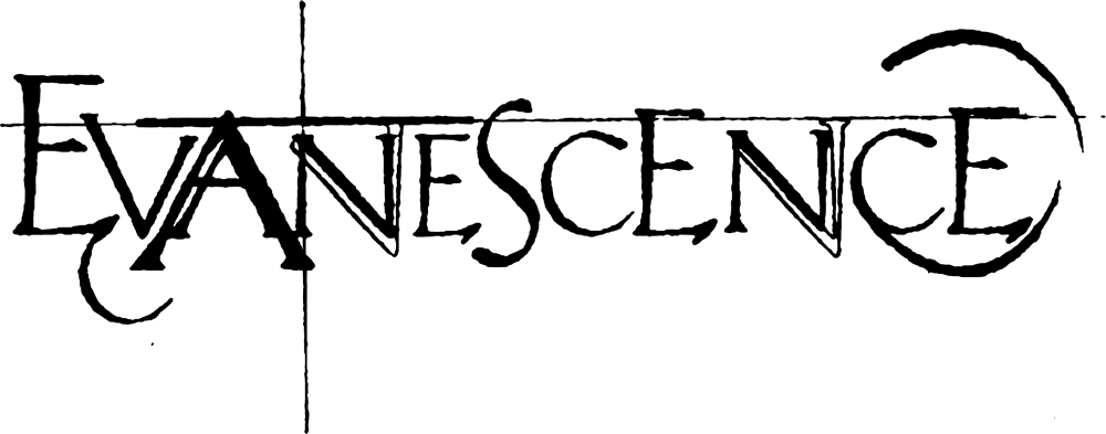 Evanescence Logo - Fonts and Logos Evanescence Reference