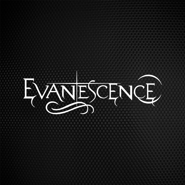 Evanescence Logo - Simple color vinyl Evanescence Logo | Stickers Factory