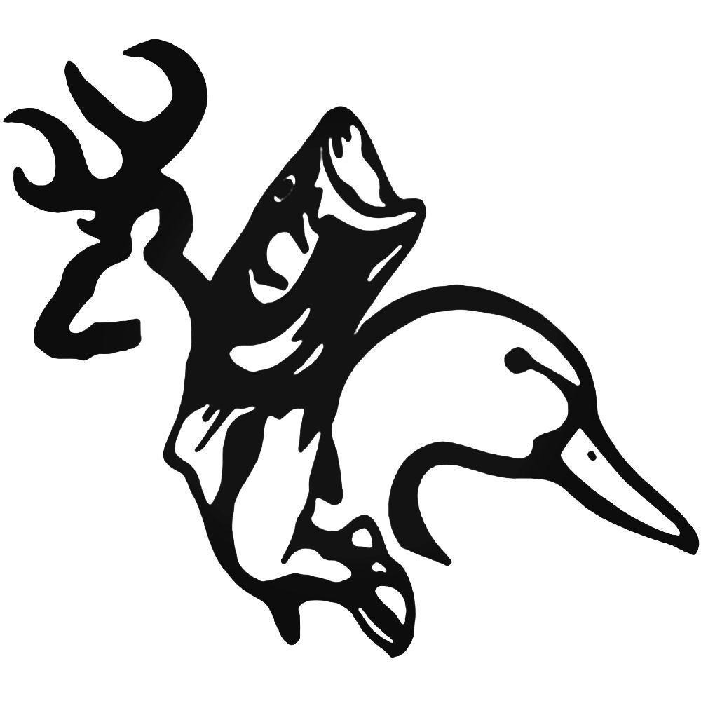 Ducks Unlimited Logo - Browning Ducks Unlimited Fishing Hunting Decal