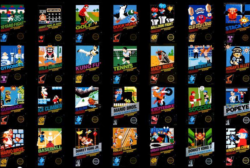 3 Black Boxes Logo - Early NES Box Art 1 – The Black Box Titles – VHS Revival
