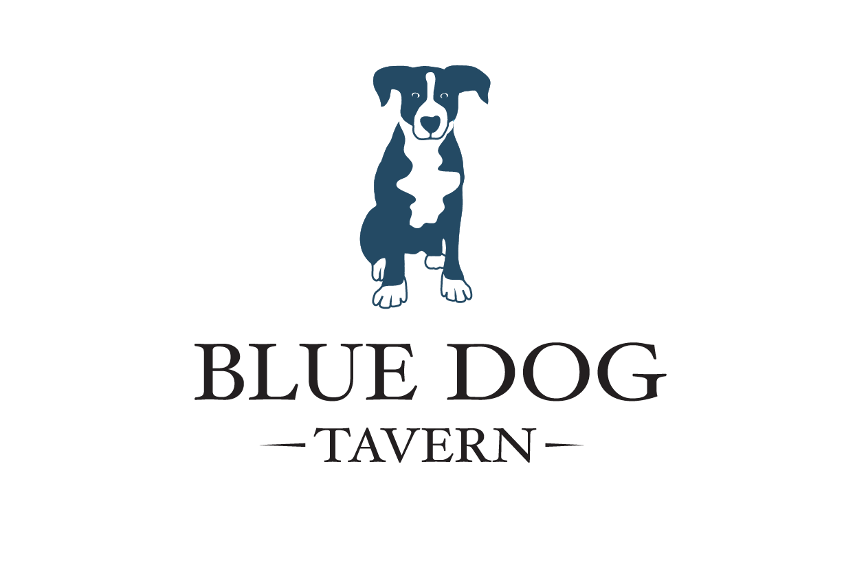 Blue Dog Logo - Blue Dog Tavern - Iver Design