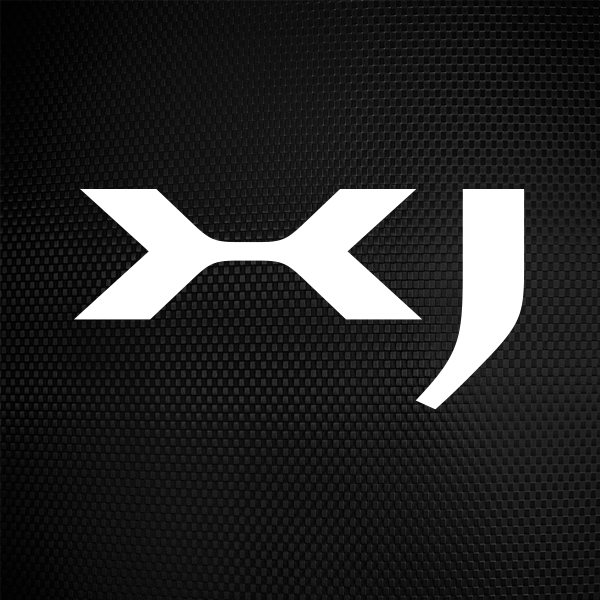 XJ Logo - Simple color vinyl Xj Logo | Stickers Factory