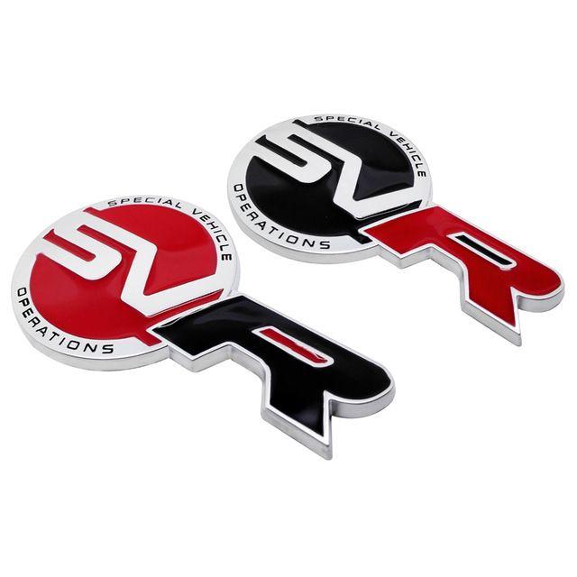 XJ Logo - For SVR Logo Car Styling 3D Emblem Badge Decal Auto Sticker