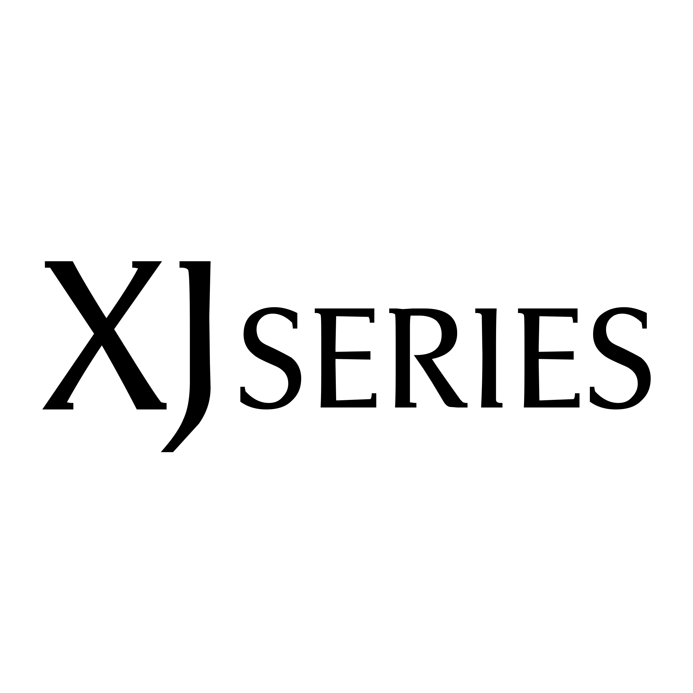XJ Logo - XJ Series Logo SVG Vector & PNG Transparent Logo Supply