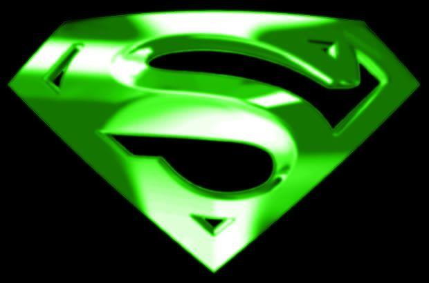 Green Superman Logo - Picture of Superman Kryptonite Logo