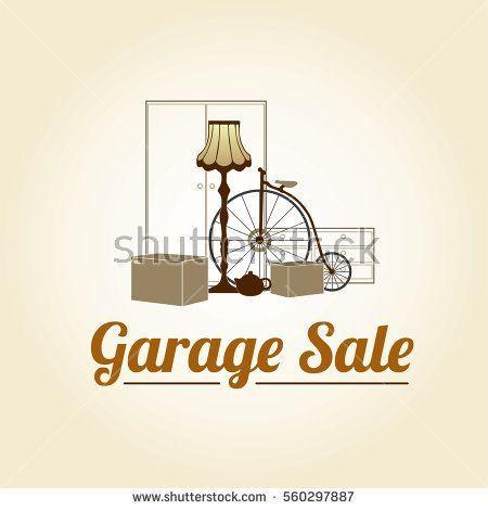 Garage Sale Logo - Garage sale stuff illustration vector sign logo | GARAGE SALE ...