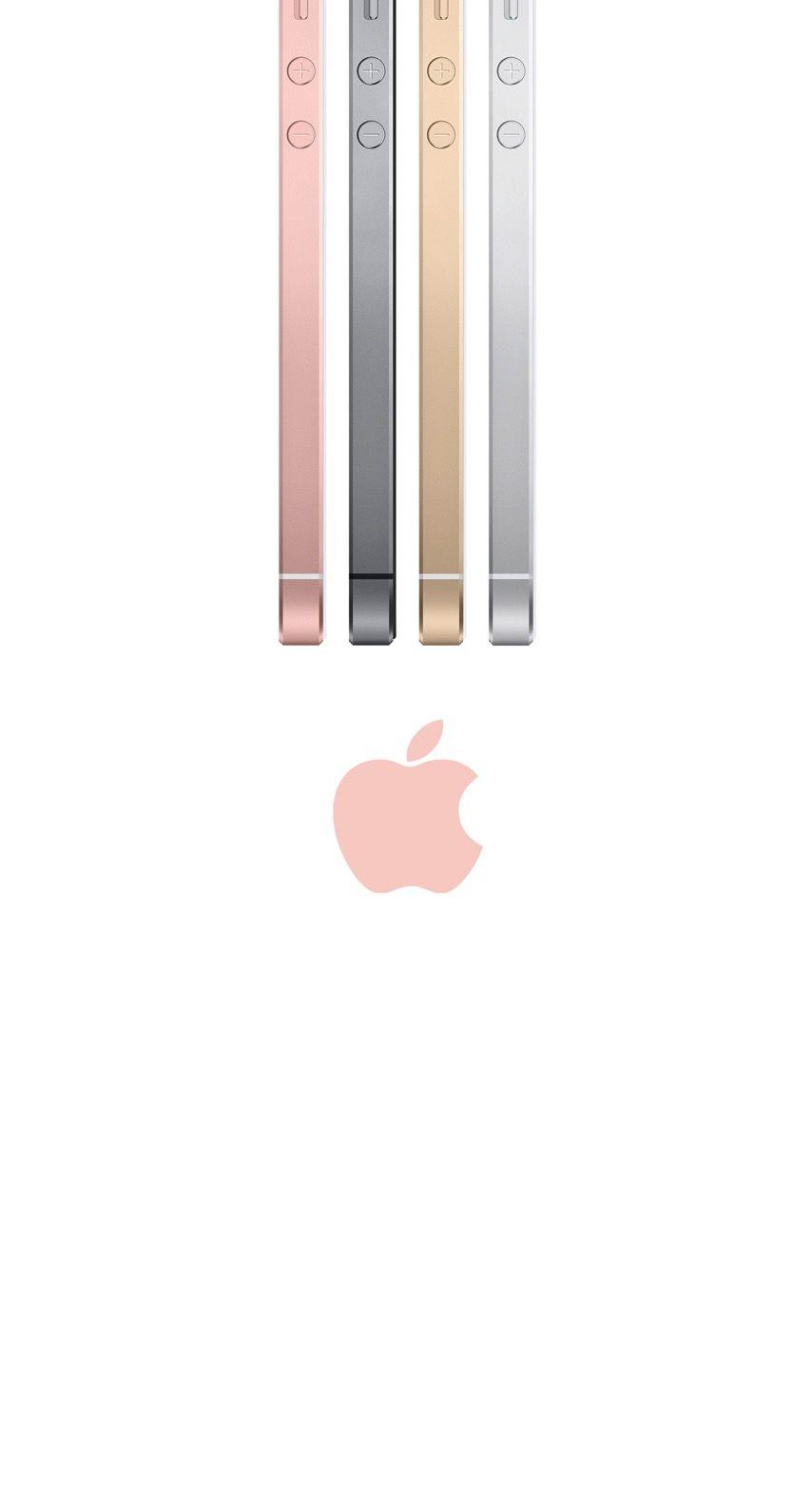 Rose Gold Apple Logo - Smartphone Apple logo Rose Gold. wallpaper.sc iPhone7