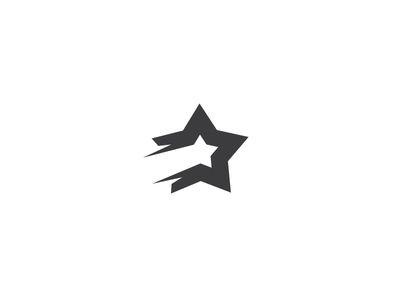Red White and Black Star Logo - Double Star Logo. Shape. Logos, Star logo, Logo design