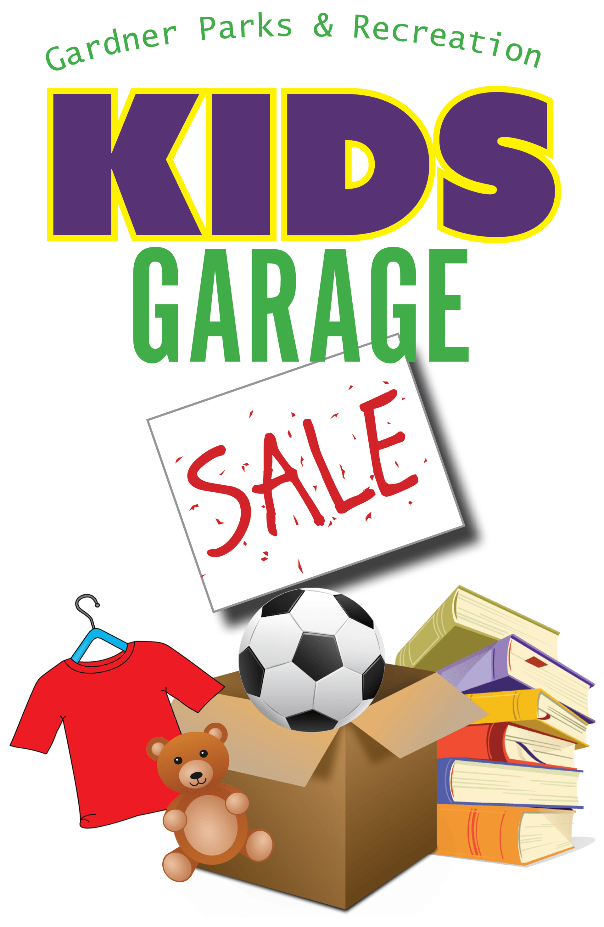 Garage Sale Logo - Kids Garage Sale. Gardner, KS