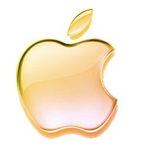 Rose Gold Apple Logo - Gold apple Logos