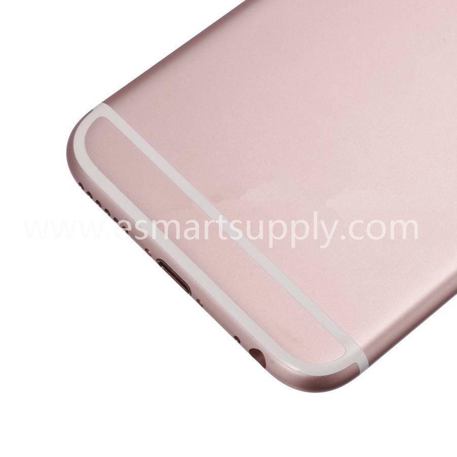 Rose Gold Apple Logo - Replacement Part For Apple IPhone 6S Rear Housing With Apple Logo
