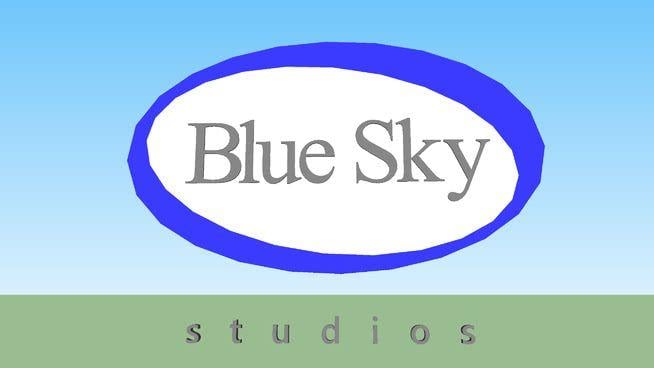 Blue Sky Studios Logo - Blue Sky Studios Logo | 3D Warehouse