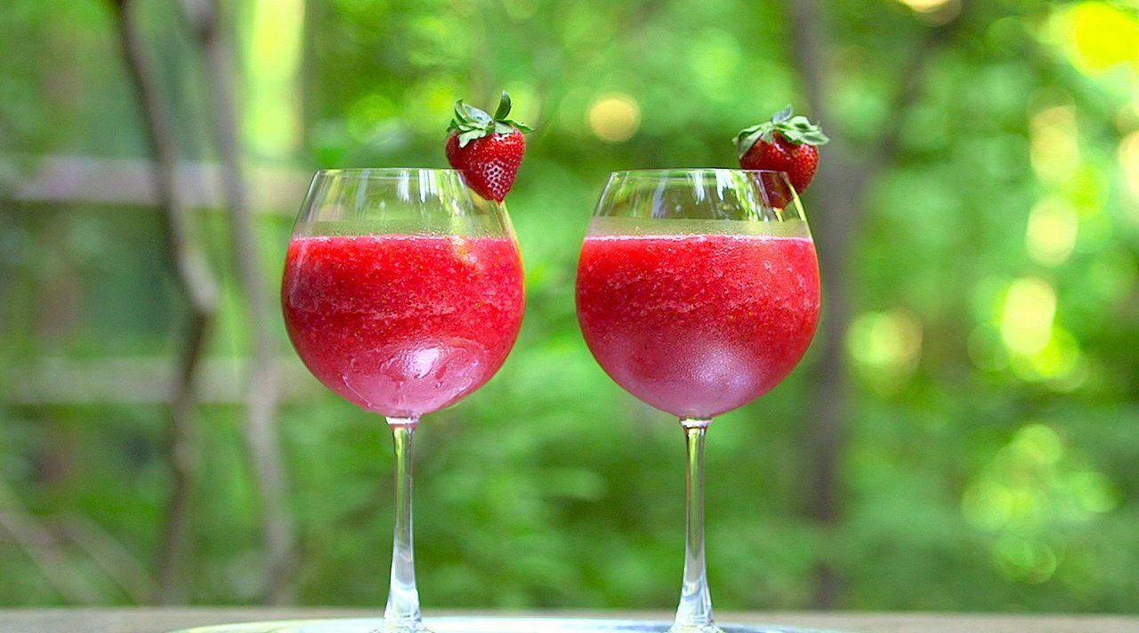 Rainbow Frose Logo - It's Official: Wine Slushies Are My Summer Drink Obsession | Real Simple