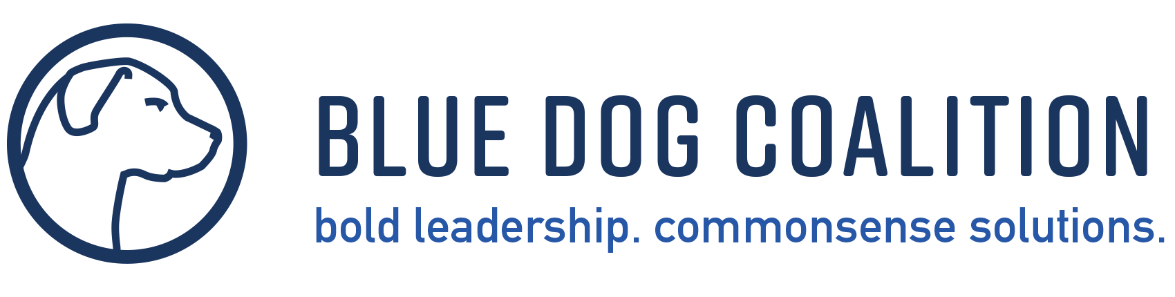 Blue Dog Logo - Blue Dog Coalition | Bold Leadership. Common Sense Solutions