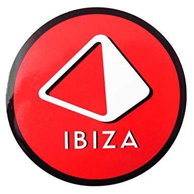 Red Pyrimid Logo - Amnesia Ibiza: Pyramid Logo Large Red Sticker, L