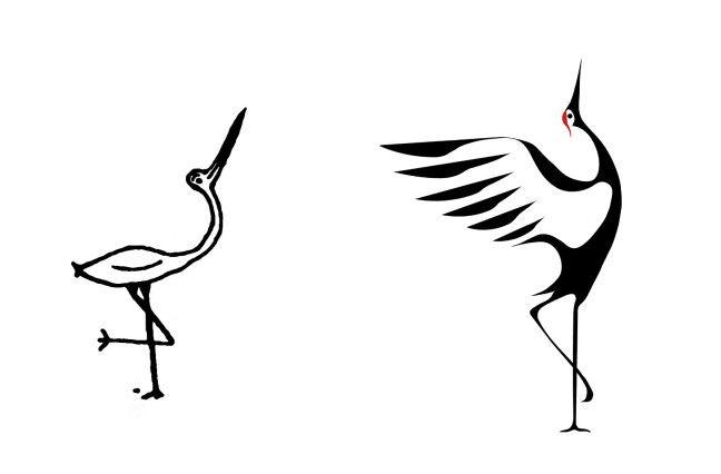 Crane Bird Logo - Finding Meaning for Your Brand – Creative Crane, LLC