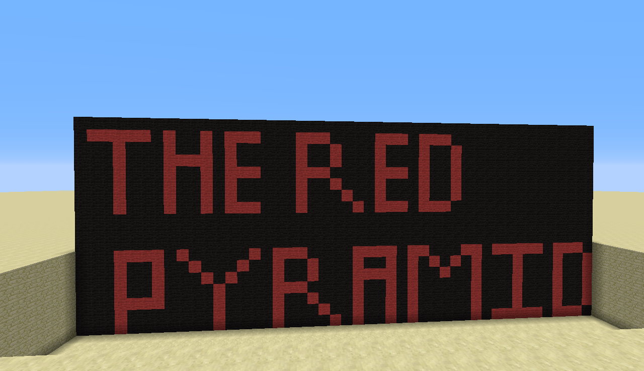 Red Pyrimid Logo - The Kane Chronicles: The Red Pyramid chapters 1-5 Minecraft Project