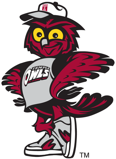Temple Owls Logo - Temple Owls Mascot Logo - NCAA Division I (s-t) (NCAA s-t) - Chris ...