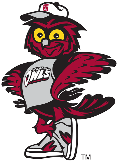 Temple Owls Logo - Temple Owls Mascot Logo Division I (s T) (NCAA S T)