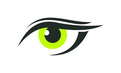Green Eye Logo - eye Logo