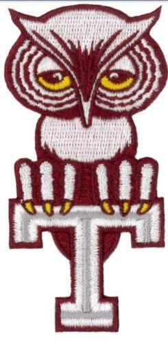 Temple Owls Logo - Temple University | eBay