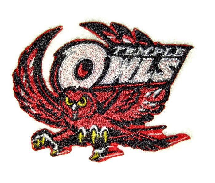 Temple Owls Logo - Temple Owls Logo Iron On Patch - Beyond Vision Mall