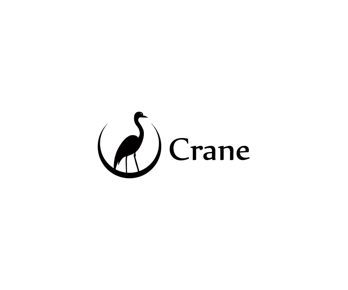 Crane Bird Logo - Professional, Upmarket, Sporting Good Logo Design for Honestly I'm ...