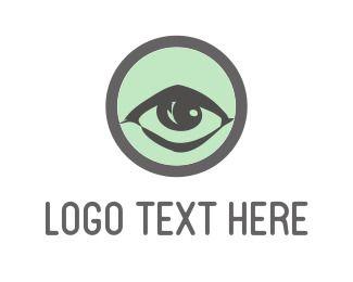 Green Eye Logo - Eyes Logo Maker