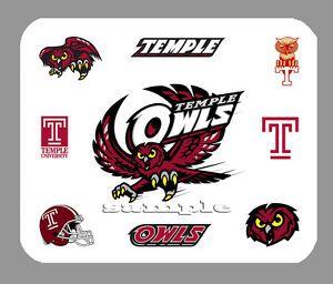 Temple Owls Logo - Item#4423 Temple Owls Logo Art Mouse Pad | eBay