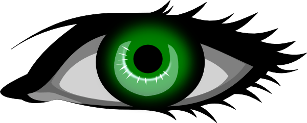 Green Eye Logo - Green Eye clip art Free Vector / 4Vector