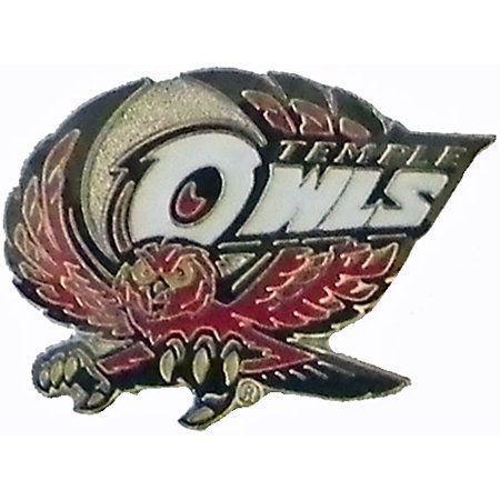 Temple Owls Logo - Temple Owls Logo Pin