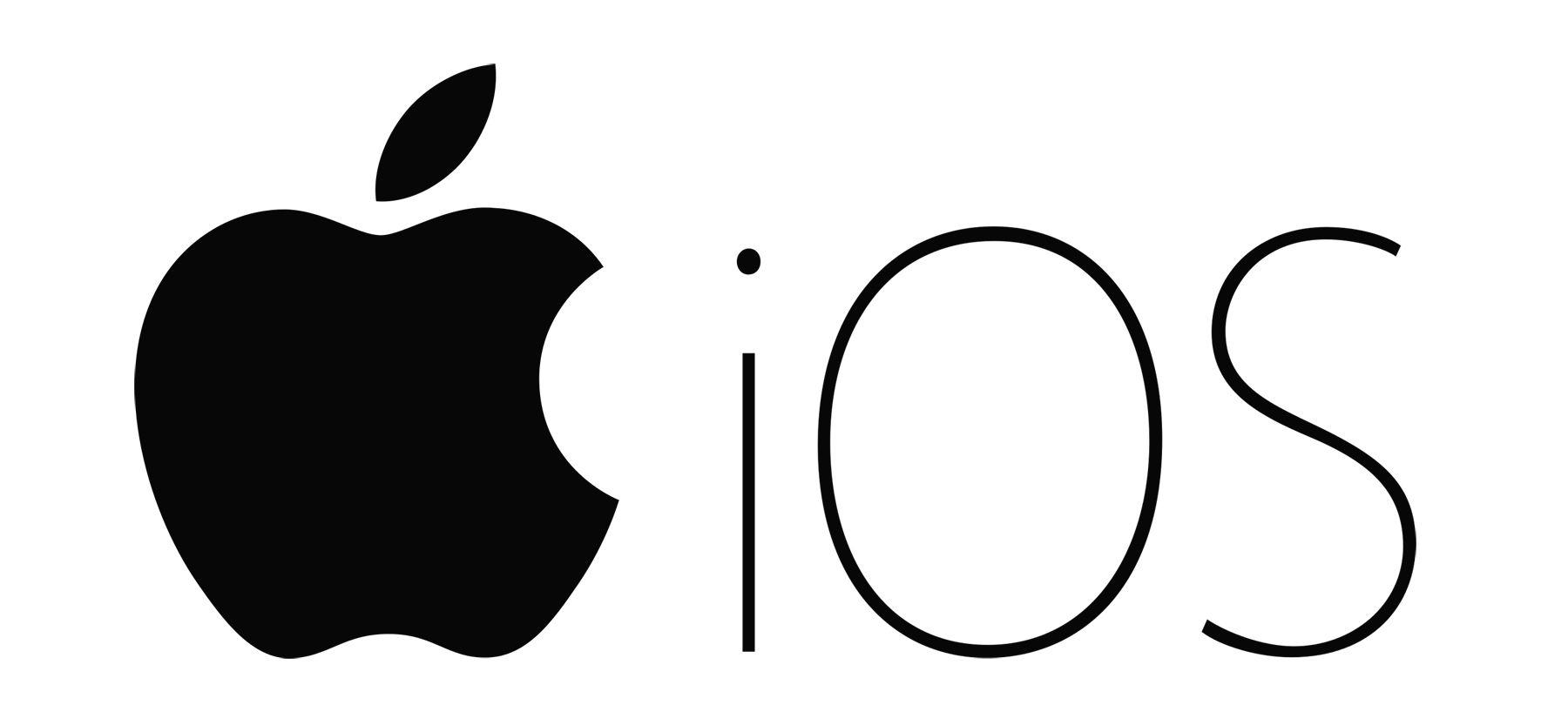 Black and White iOS Logo - iOS Logo, iOS Symbol Meaning, History and Evolution