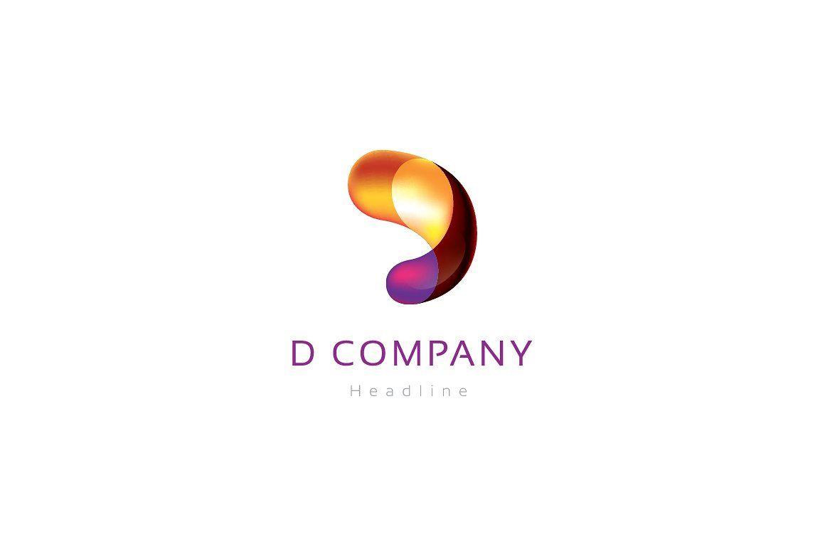 D Company Logo - D company logo. ~ Logo Templates ~ Creative Market