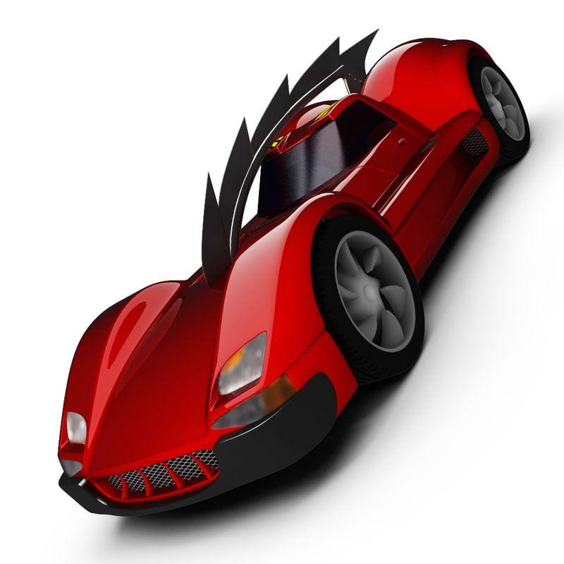 Red Eagle Car Logo - 3d model of carmageddon red eagle