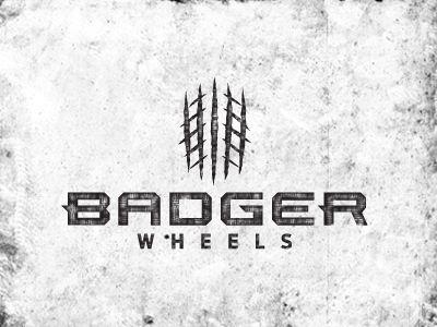 Possible Company Logo - Badger Wheels Logo | Logo Design | Logos, Logo design, Wheel logo