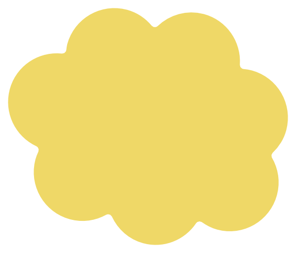 Yellow Cloud Logo - Yellow Cloud 3 Clip Art at Clker.com - vector clip art online ...