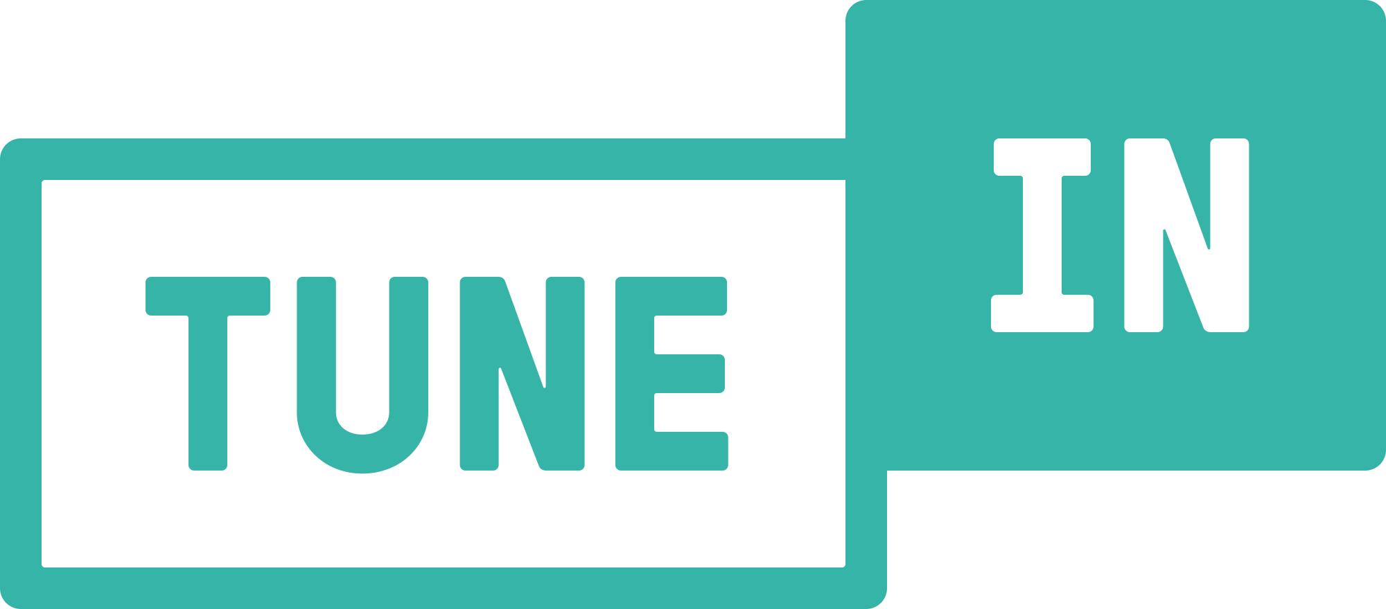 Tunein App Get It On Logo - F4E TUNEIN Radio