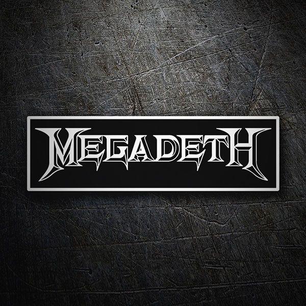 Megadeth Logo - Sticker Megadeth Logo | MuralDecal.com