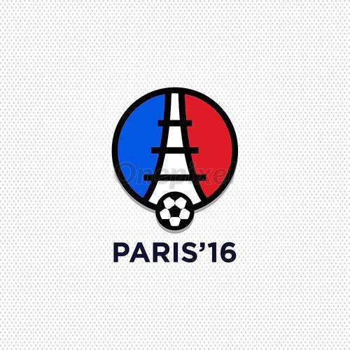 Paris Soccer Logo - Football or soccer France logos. Eiffel Tower Logo Paris. Icon ...