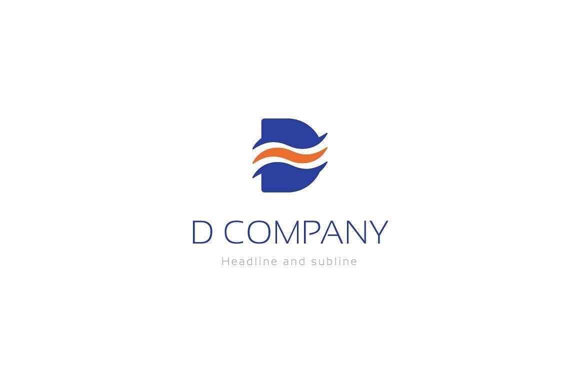 D Company Logo - D company logo. Logo Templates Creative Market